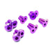 Dress Up Bolts Titanium Hardware Door Kit 2022 - 2024 BRZ / 2022 - 2024 GR86 - TOY-046-Ti-PRP - Subimods.com