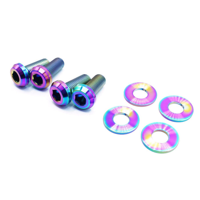 Dress Up Bolts Titanium Hardware Seat Kit 2022 - 2024 BRZ / 2022 - 2024 GR86 - TOY-048-Ti-TB - Subimods.com