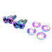 Dress Up Bolts Titanium Hardware Seat Kit 2022 - 2024 BRZ / 2022 - 2024 GR86 - TOY-048-Ti-TB - Subimods.com