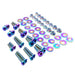 Dress Up Bolts Titanium Hardware Wing Kit 2015 - 2021 STI w/ APR GTC - 300 STI Spec Wing - ACC-022-Ti-TB - Subimods.com