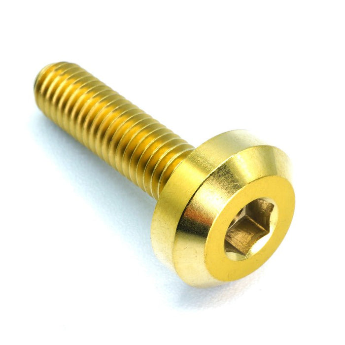 Dress Up Bolts Titanium Hardware Wing Kit 2015 - 2021 WRX or 2015 - 2021 STI w/ Varis Euro GT - Wing - ACC-021-Ti-GLD - Subimods.com