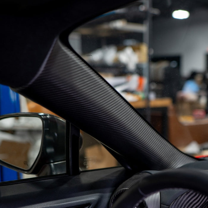 Driven Media Carbon Fiber A Pillar Covers 2022-2026 BRZ / GR86 - DRVN-0059-F - Subimods.com