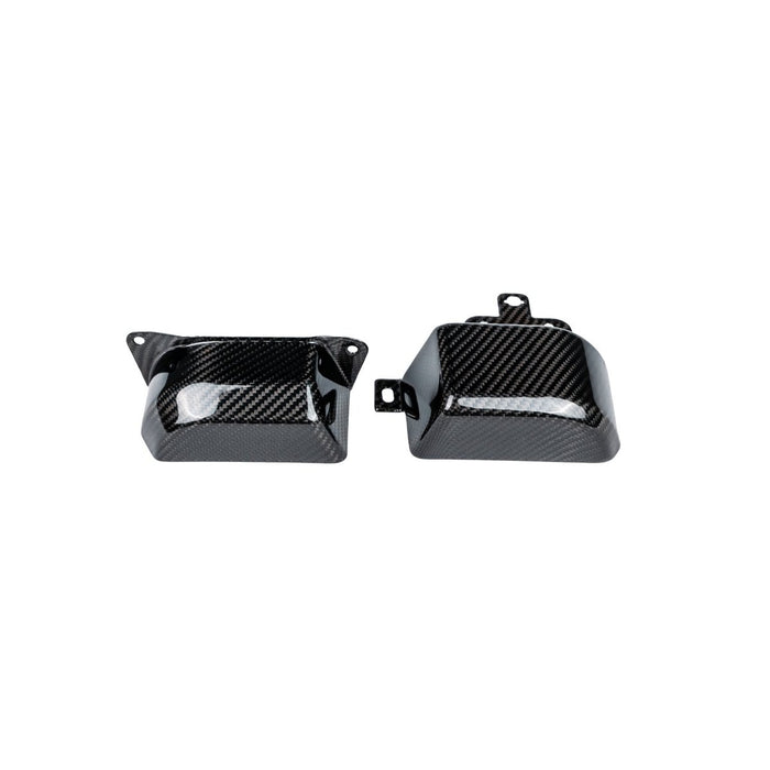 Driven Media Carbon Fiber Belt Pulley Cover Pair 2022-2026 BRZ / 2022-2026 GR86 - DRVN-0036-G - Subimods.com