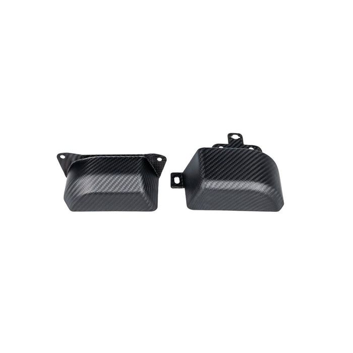 Driven Media Carbon Fiber Belt Pulley Cover Pair 2022-2026 BRZ / 2022-2026 GR86 - DRVN-0036-G - Subimods.com