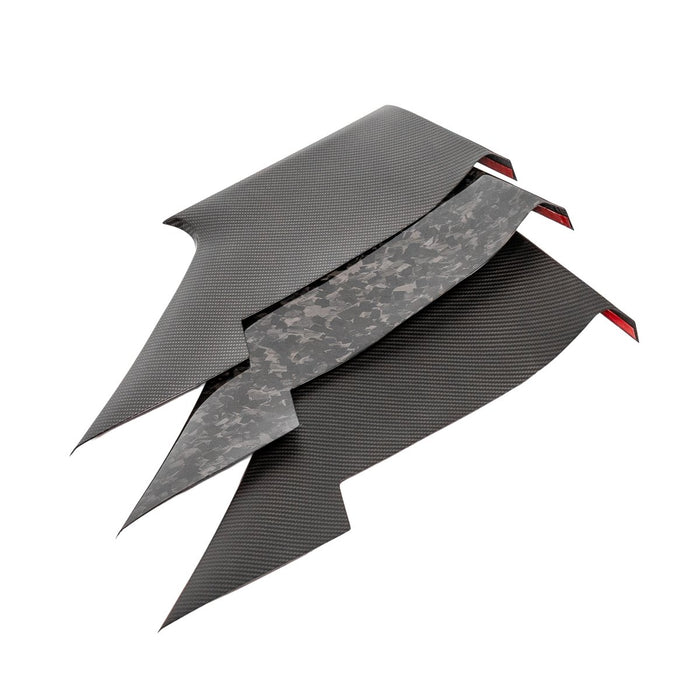 Driven Media Carbon Fiber Door Card Inserts 2022-2026 BRZ / GR86 - DRVN-0068-F - Subimods.com
