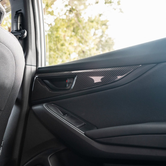 Driven Media Carbon Fiber Door Handle Trim 2022-2026 WRX - DRVN-1006 - Subimods.com