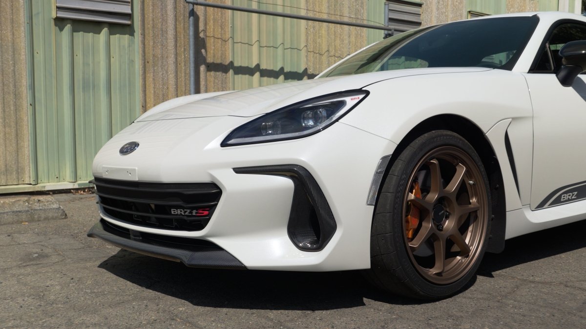 Driven Media Carbon Fiber Front Bumper Bezel Covers 2022-2026 BRZ - DRVN-0066-F - Subimods.com