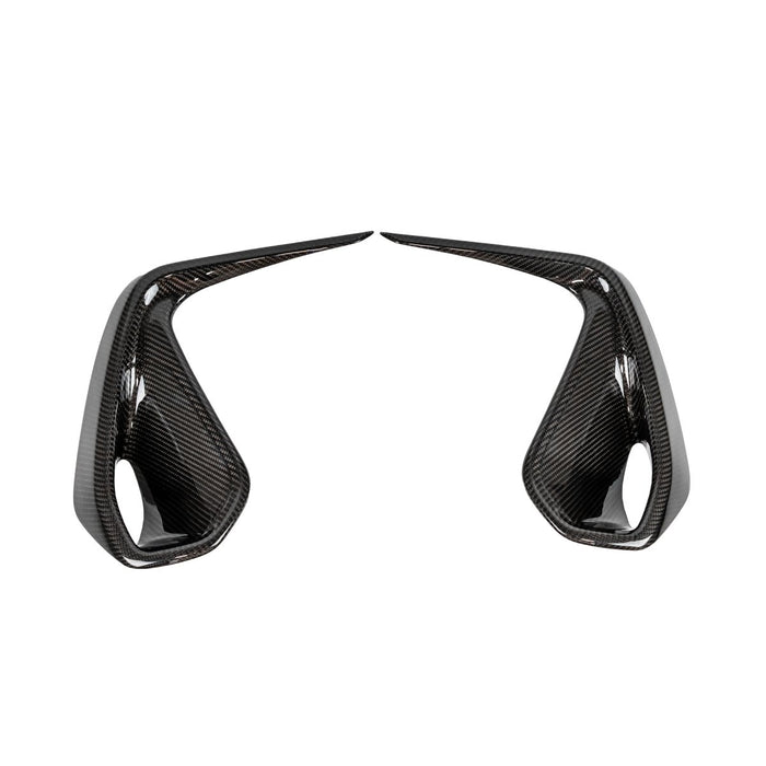 Driven Media Carbon Fiber Front Bumper Bezel Covers 2022-2026 BRZ - DRVN-0066-F - Subimods.com