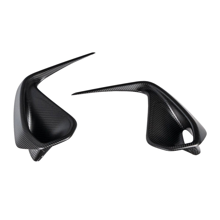 Driven Media Carbon Fiber Front Bumper Bezel Covers 2022-2026 BRZ - DRVN-0066-F - Subimods.com
