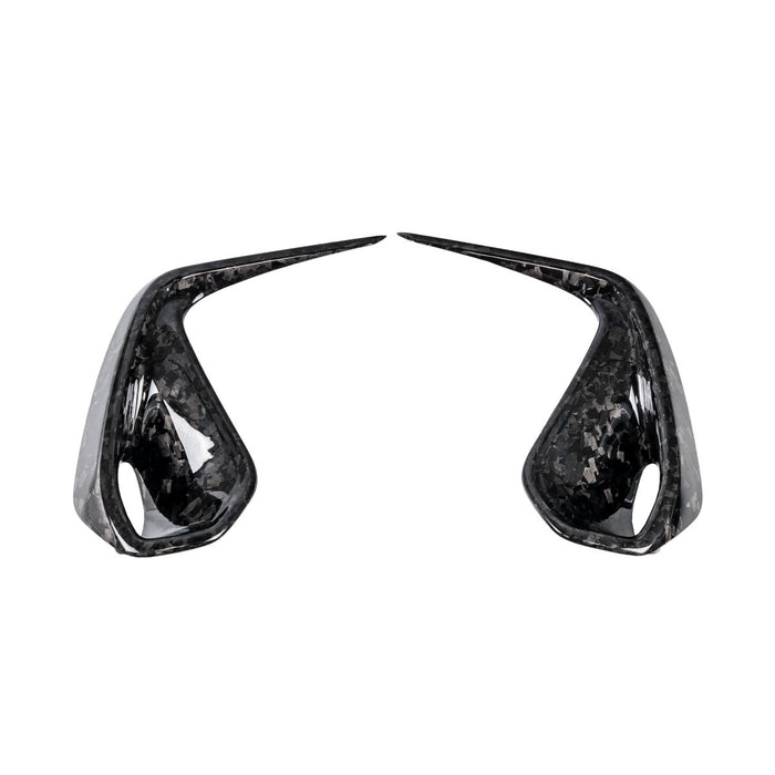 Driven Media Carbon Fiber Front Bumper Bezel Covers 2022-2026 BRZ - DRVN-0066-F - Subimods.com