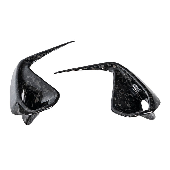 Driven Media Carbon Fiber Front Bumper Bezel Covers 2022-2026 BRZ - DRVN-0066-F - Subimods.com