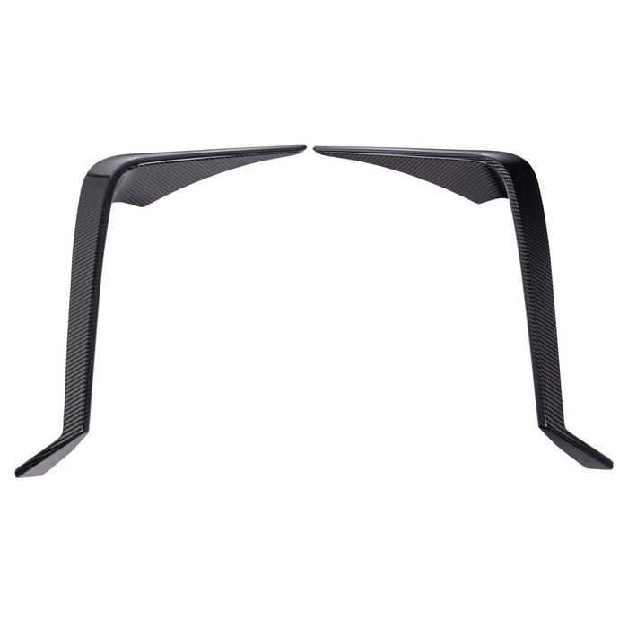 Driven Media Carbon Fiber Front Bumper Bezel Covers 2022-2026 GR86 - DRVN-0056-F - Subimods.com