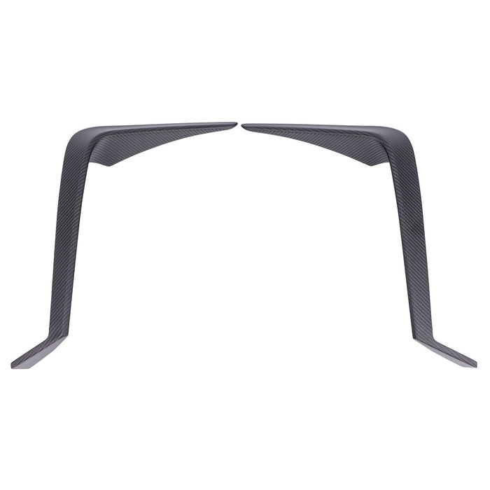 Driven Media Carbon Fiber Front Bumper Bezel Covers 2022-2026 GR86 - DRVN-0056-F - Subimods.com