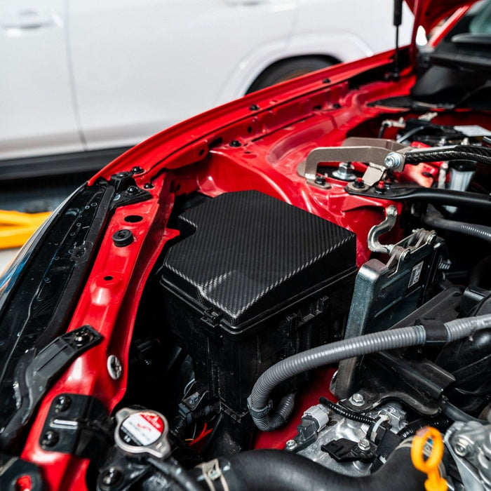 Driven Media Carbon Fiber Fusebox Cover 2022-2026 BRZ / 2022-2026 GR86 - DRVN-0035-G - Subimods.com