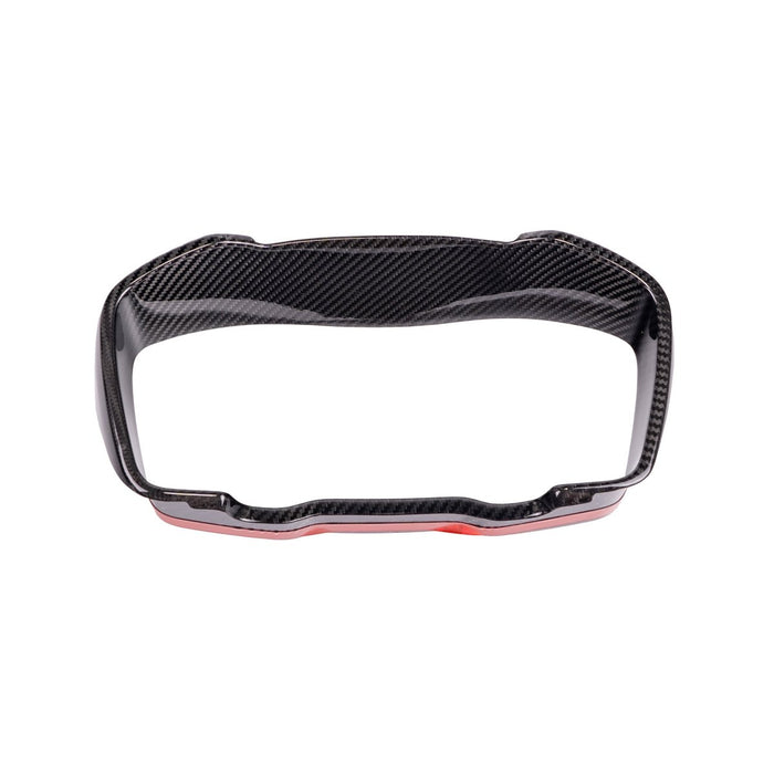 Driven Media Carbon Fiber Gauge Cluster Surround 2022-2026 WRX - DRVN-1014-G - Subimods.com