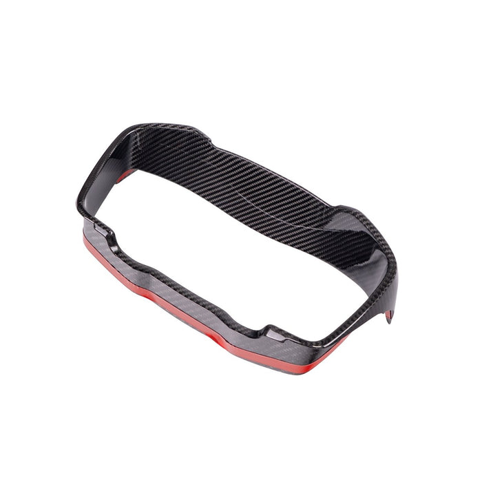 Driven Media Carbon Fiber Gauge Cluster Surround 2022-2026 WRX - DRVN-1014-G - Subimods.com