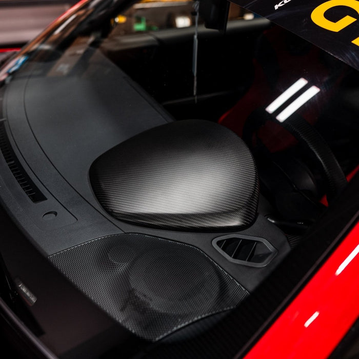 Driven Media Carbon Fiber Gauge Hood Cover 2022-2026 BRZ / 2022-2026 GR86 - DRVN-0030-G - Subimods.com
