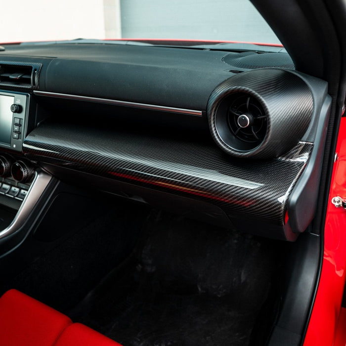 Driven Media Carbon Fiber Glovebox Dashboard Cover 2022-2026 BRZ / 2022-2026 GR86 - DRVN-0037-G - Subimods.com