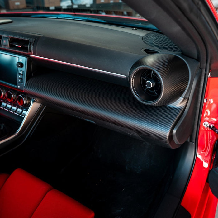 Driven Media Carbon Fiber Glovebox Dashboard Cover 2022-2026 BRZ / 2022-2026 GR86 - DRVN-0037-G - Subimods.com