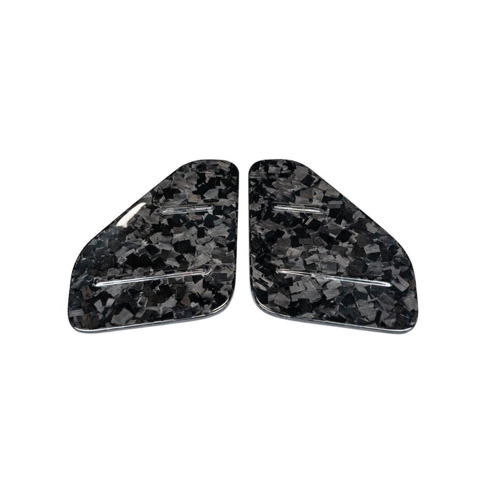 Driven Media Carbon Fiber Knee Pad Covers 2022-2026 BRZ / GR86 - DRVN-0039-F - Subimods.com