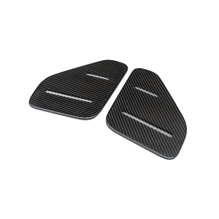Driven Media Carbon Fiber Knee Pad Covers 2022-2026 BRZ / GR86 - DRVN-0039-F - Subimods.com