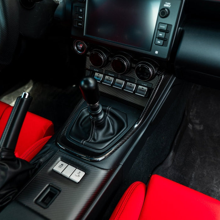 Driven Media Carbon Fiber Outer Shifter Trim Cover 2022-2026 BRZ / 2022-2026 GR86 - DRVN-0021-G - Subimods.com