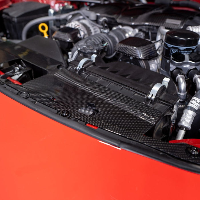 Driven Media Carbon Fiber Radiator Shroud 2022-2026 BRZ / GR86 - DRVN-0044-F - Subimods.com