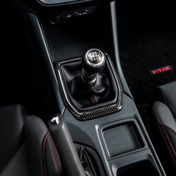 Driven Media Carbon Fiber Shifter Trim 2022-2026 WRX - DRVN-1004-G - Subimods.com
