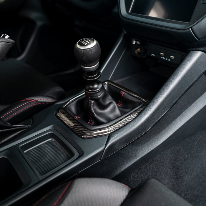 Driven Media Carbon Fiber Shifter Trim 2022-2026 WRX - DRVN-1004-G - Subimods.com