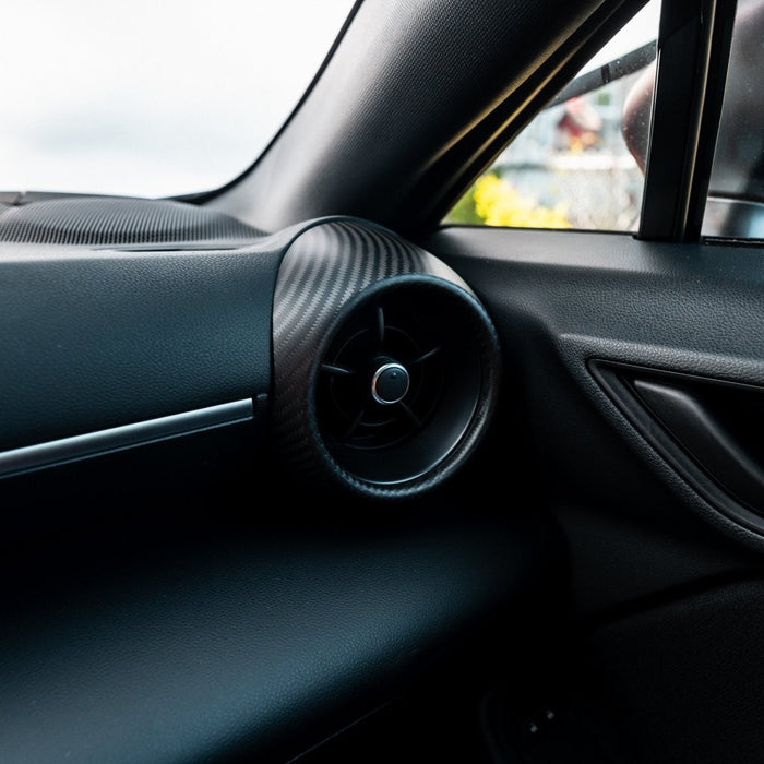 Driven Media Carbon Fiber Side Vent Covers 2022-2026 BRZ / 2022-2026 GR86 - DRVN-0005-G - Subimods.com