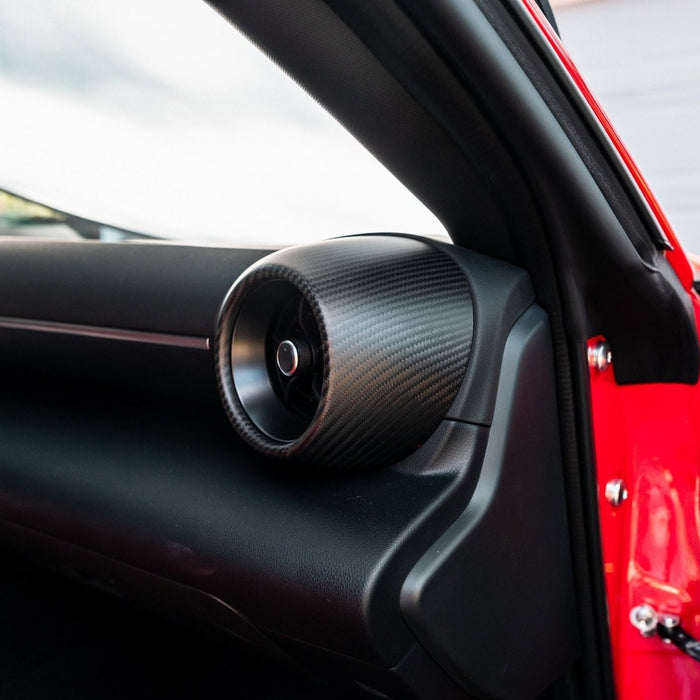 Driven Media Carbon Fiber Side Vent Covers 2022-2026 BRZ / 2022-2026 GR86 - DRVN-0005-G - Subimods.com