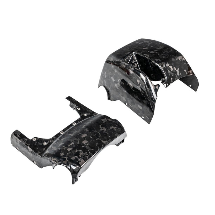 Driven Media Carbon Fiber Steering Wheel Column 2022-2026 BRZ / GR86 - DRVN-0057-F - Subimods.com