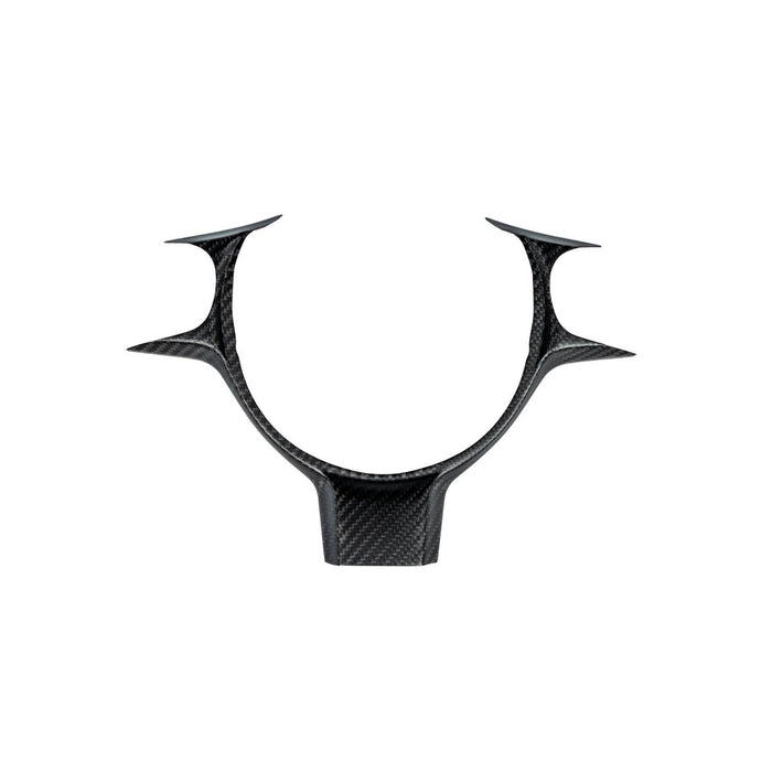 Driven Media Carbon Fiber Steering Wheel Trim 2022-2026 BRZ / 2022-2026 GR86 - DRVN-0009-G - Subimods.com