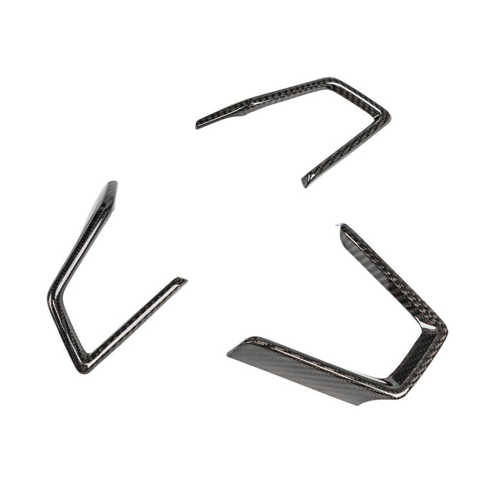 Driven Media Carbon Fiber Steering Wheel Trim 2022-2026 WRX - DRVN-1003-G - Subimods.com