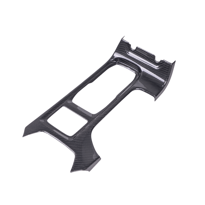 Driven Media Gloss Carbon Fiber Center Shift Panel Frame 2022 - 2026 WRX - DRVN-1017-G - Subimods.com