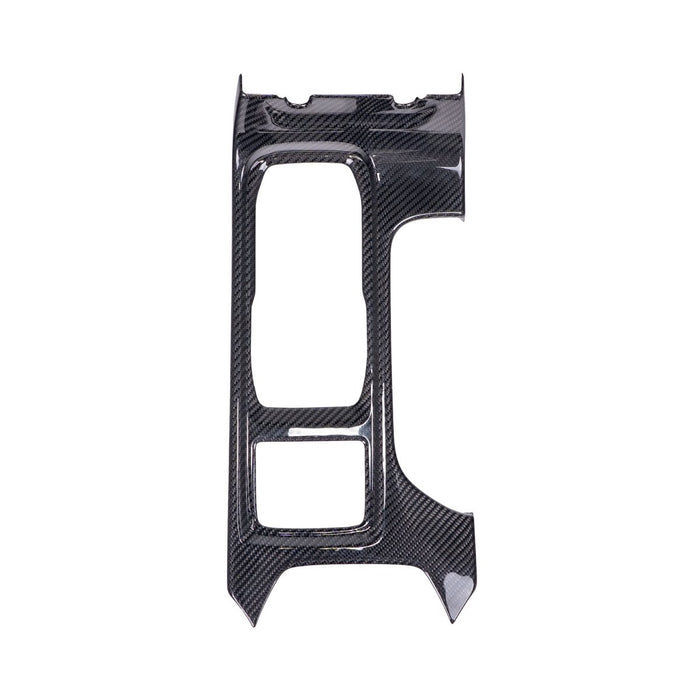 Driven Media Gloss Carbon Fiber Center Shift Panel Frame 2022 - 2026 WRX - DRVN-1017-G - Subimods.com
