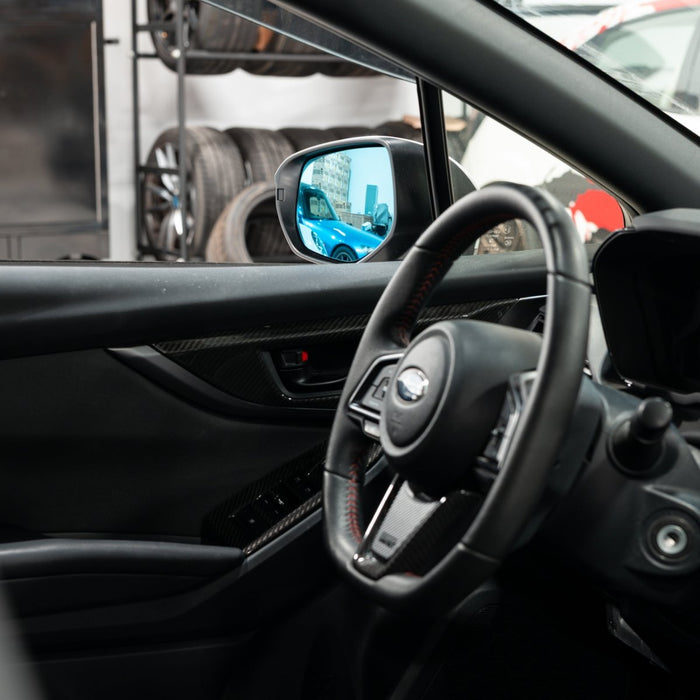 Driven Media Wide Angle Heated Mirrors 2022-2026 WRX - DRVN-1012-B - Subimods.com