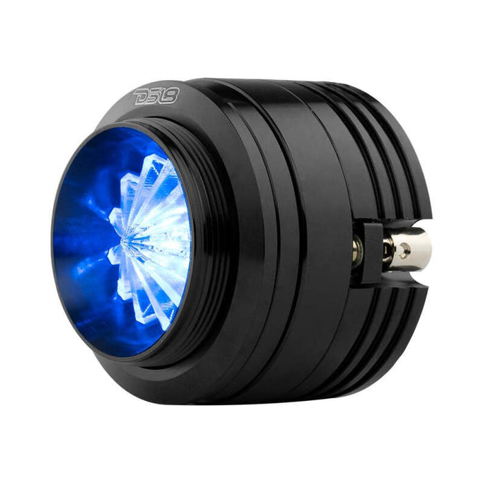 DS18 1.6in High Compression Neodymium Super Bullet Tweeter 140 Watts RMS 1in w/ RGB LED Lights - PRO-TW720L - Subimods.com
