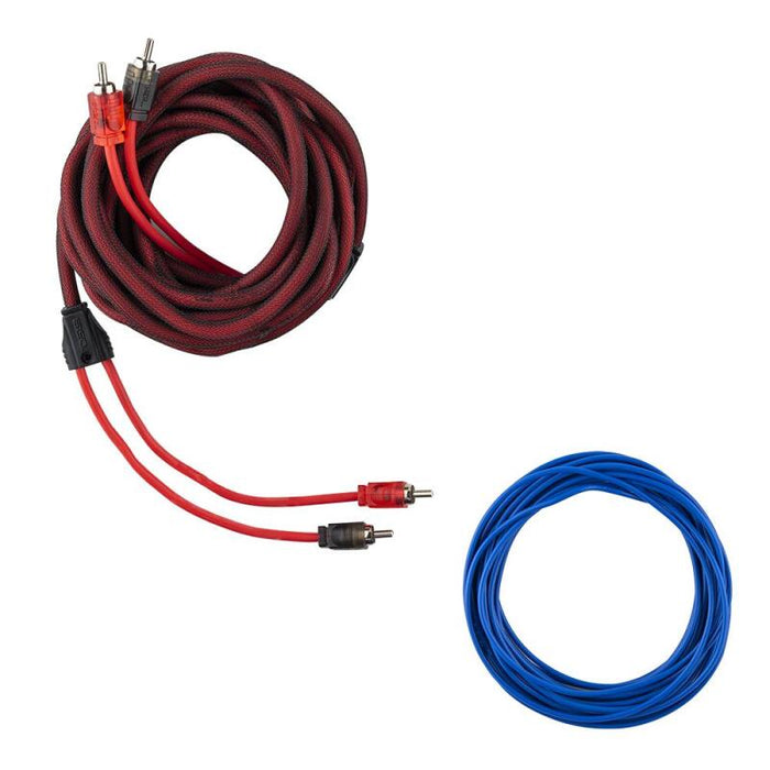 DS18 4 - GA Amplifier Install Kit Red - AMPKIT4 - Subimods.com
