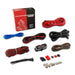 DS18 4 - GA Amplifier Install Kit Red - AMPKIT4 - Subimods.com