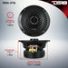 DS18 6.5in Coaxial Loudspeaker 225 Watts RMS 4 ohm Mid - Range w/ Water Resistant Cone - PRO-ZT6 - Subimods.com