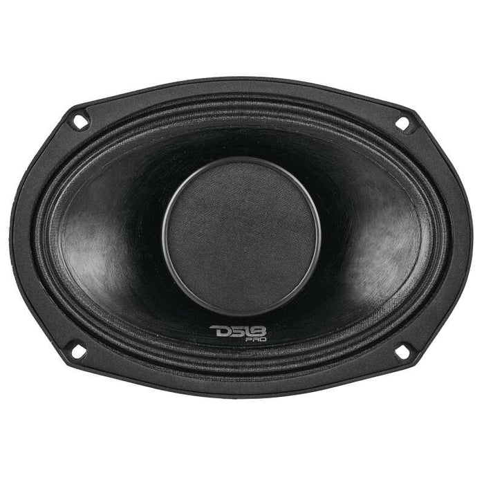 DS18 6x9in 250 Watts RMS 4 ohm Mid - Range Loudspeaker w/ Water Resistant Cone - PRO-HY69.4B - Subimods.com