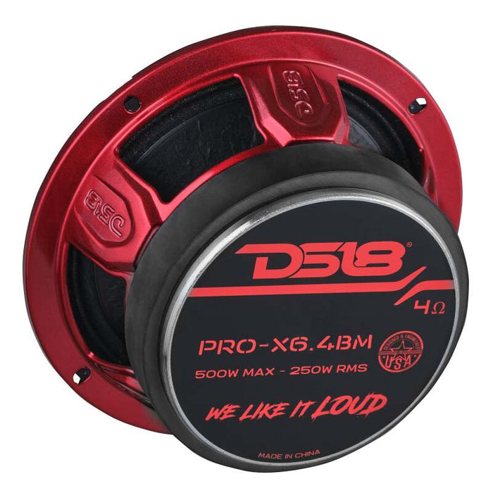DS18 Pro - X Package w/ Pair of PRO - X6.4BM + Pair of PRO - TW1X/BK - PRO-X6.4BMPK - Subimods.com