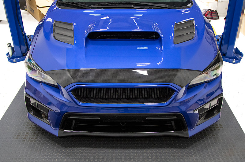 OLM Carbon Fiber Upper Front Bumper Cover 2015-2021 WRX / STI
