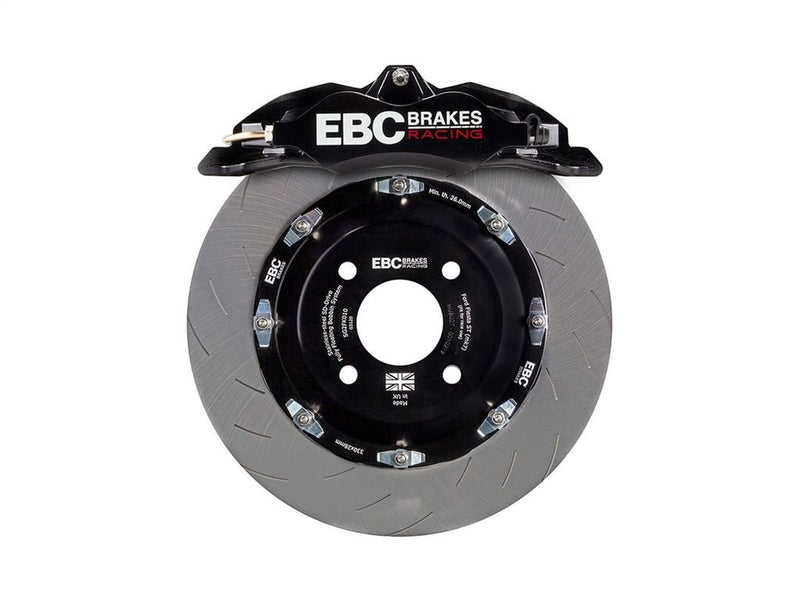 EBC Apollo 4 Piston Front Big Brake Kit Black BRZ 2013-25