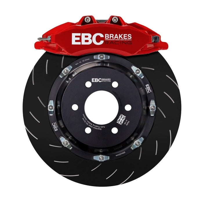 EBC Apollo 6 Piston Front Big Brake Kit Red 2002 - 2014 WRX / 2004 - 2021 STI / 1993 - 2007 Impreza - BBK054RED - 1 - Subimods.com