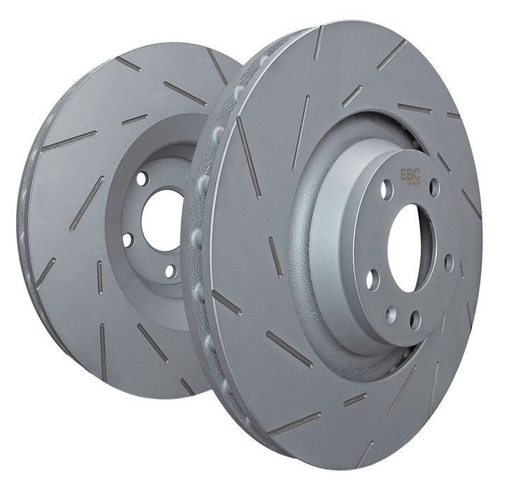 EBC Ultimax Slotted Front Rotor Pair 2022 - 2024 WRX / 2020 - 2024 Outback / 2020 - 2024 Legacy - USR7858 - Subimods.com
