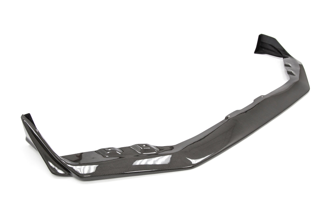 OLM S208 Style Carbon Fiber Front Bumper Lip 2015-2021 WRX / STI