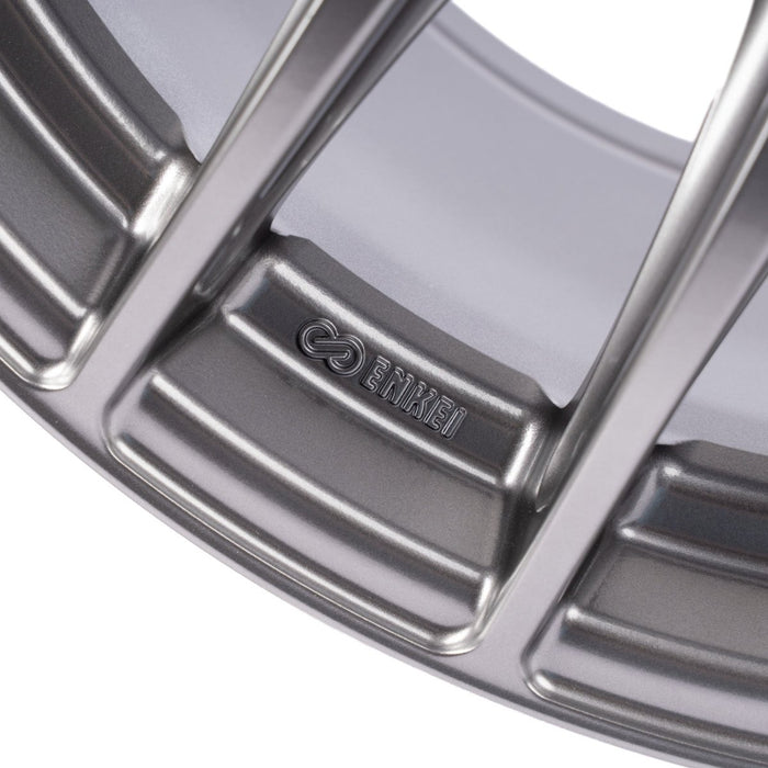 Enkei NVR5 Dark Hyper Silver 18x9.5 5x114.3 +38mm Offset 2015-2026 WRX / 2011-2021 STI - 562-895-6538DHS - Subimods.com