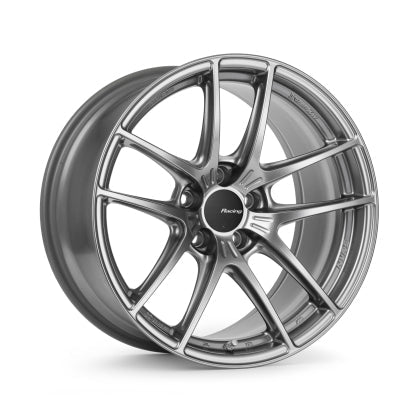 Enkei NVR5 Dark Hyper Silver 18x9.5 5x114.3 +38mm Offset 2015-2026 WRX / 2011-2021 STI - 562-895-6538DHS - Subimods.com